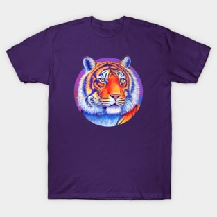 Fiery Beauty - Colorful Bengal Tiger T-Shirt